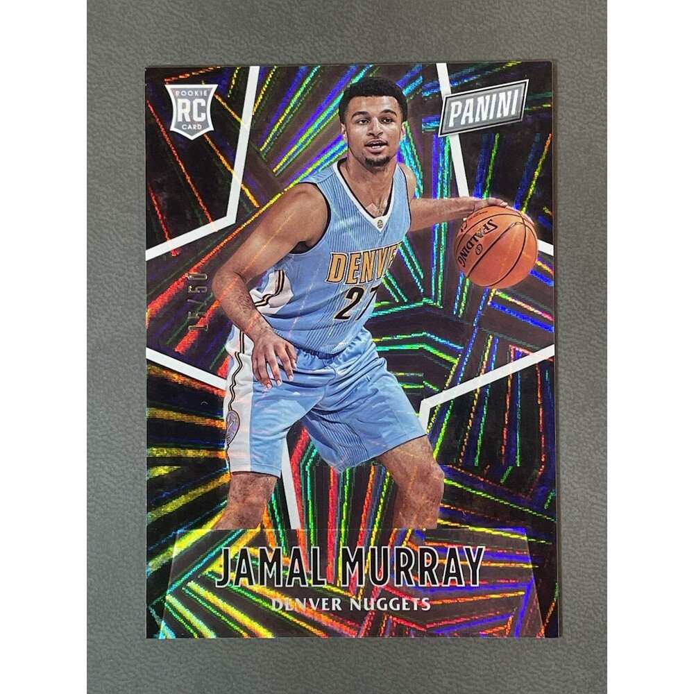 2016 Panini Black Friday Wedges #/50 Jamal Murray #58 Rookie Nuggets